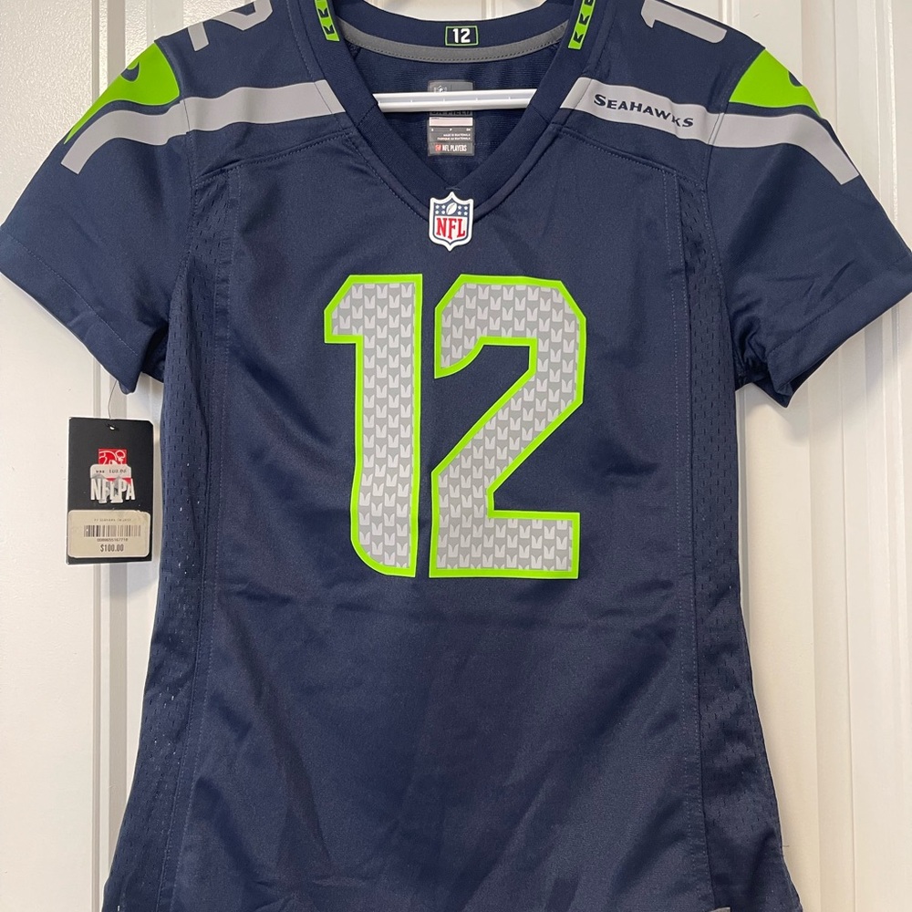 Seahawks Women's Navy Jersey
